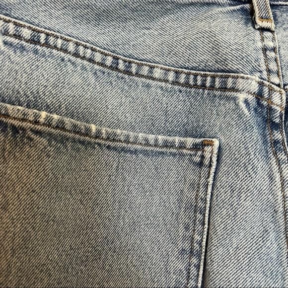 Agolde Riley High Rise Straight Crop Jeans - Picture 4 of 13